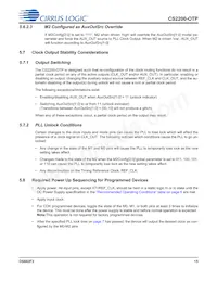 CS2200P-DZZ Datasheet Pagina 15