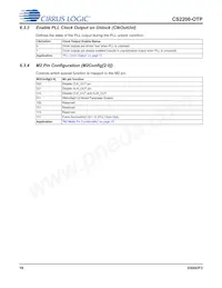 CS2200P-DZZ Datasheet Pagina 18