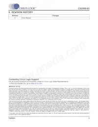 CS230003-CZZR Datasheet Page 3