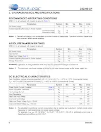 CS2300CP-DZZ Datasheet Page 6