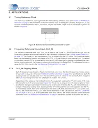 CS2300CP-DZZ Datasheet Page 13