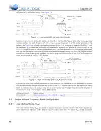 CS2300CP-DZZ Datasheet Page 16
