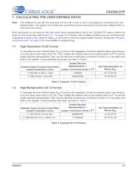 CS2300P-DZZ數據表 頁面 21