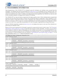 CS2300P-DZZ Datasheet Page 22