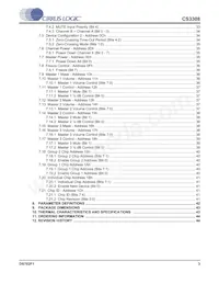 CS3308-CQZR Datasheet Page 3