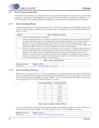 CS3308-CQZR Datasheet Pagina 22