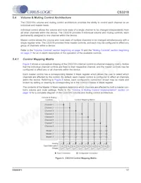 CS3318-CQZR Datasheet Page 17