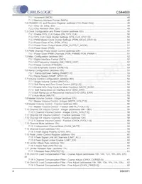 CS44600-CQZR Datasheet Page 4