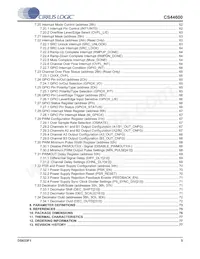 CS44600-CQZR Datasheet Page 5