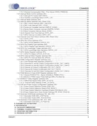 CS44800-CQZ/B Datasheet Pagina 5