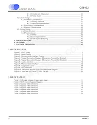 CS6422-CSZR Datasheet Pagina 4