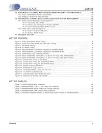 CS8406-DSZR Datenblatt Seite 3