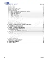 CS8416-DNZR Datasheet Page 4