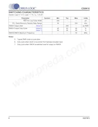 CS8416-DNZR Datasheet Page 8
