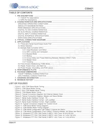 CS8421-EZZ Datasheet Page 3