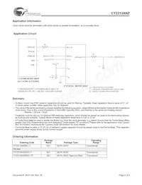 CY2313ANZSC-1 Datasheet Page 6