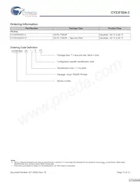 CY23FS04ZXI-3T Datasheet Page 11