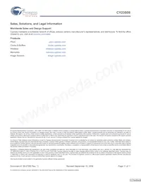 CY23S08SXI-4T Datasheet Page 11