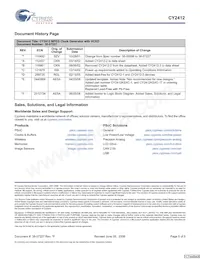CY2412SXC-1T Datasheet Page 5