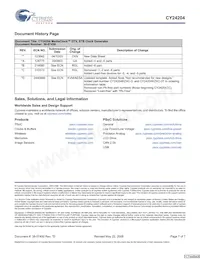 CY24204ZXC-3T Datasheet Page 7