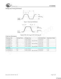 CY24206ZXC-4T Datasheet Page 4