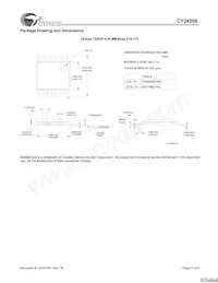 CY24206ZXC-4T Datasheet Pagina 5