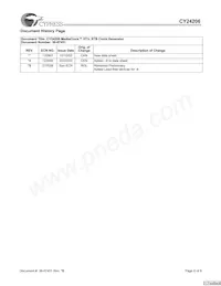 CY24206ZXC-4T Datasheet Pagina 6