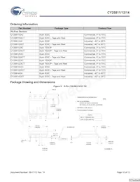 CY25811ZXCT Datasheet Pagina 10