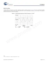 CY25819SXCT Datasheet Pagina 8