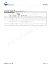 CY25819SXCT Datasheet Page 12