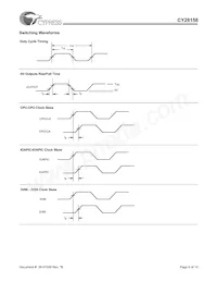 CY28158OXCT Datasheet Page 6
