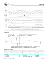 CY28158OXCT Datasheet Page 8