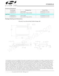 CY28353OXC-2T Datasheet Page 9