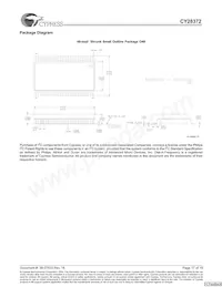 CY28372OXCT Datasheet Pagina 17