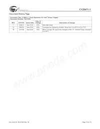 CY28411ZXC-1數據表 頁面 19