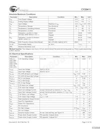 CY28411ZXCT Datenblatt Seite 13