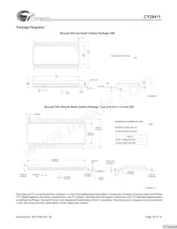 CY28411ZXCT Datenblatt Seite 18