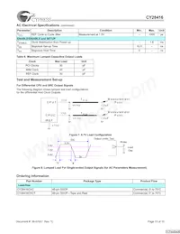 CY28416OXCT Datasheet Page 13