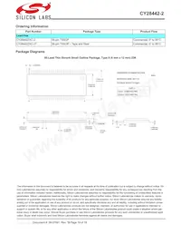 CY28442ZXC-2T數據表 頁面 19