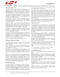 CY28551LFXC-3T Datenblatt Seite 14