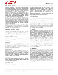 CY28551LFXC-3T Datasheet Page 15