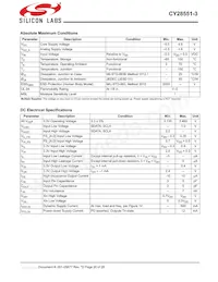 CY28551LFXC-3T Datasheet Page 20