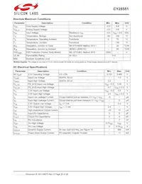 CY28551LFXCT Datenblatt Seite 20