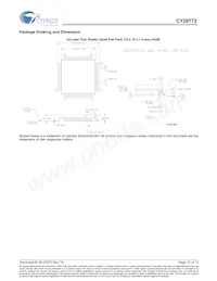 CY29773AXIT Datasheet Page 12