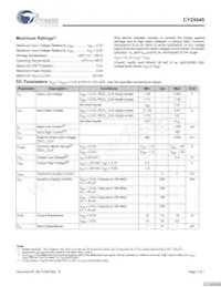CY29949AXIT Datasheet Page 3