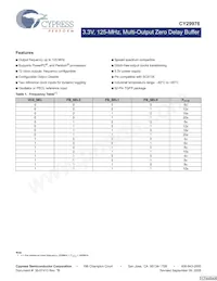 CY29976AXIT Datasheet Cover