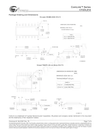 CY2DL814ZXIT Datasheet Page 7