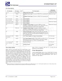 CY2SSTV857ZXI-27T Datasheet Page 2