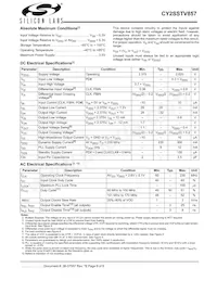 CY2SSTV857ZXI-32T Datasheet Page 6