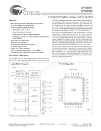 CY7B991-7JC Datasheet Copertura